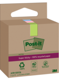 Super Sticky Recycling Notes, farbig