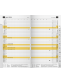 Ersatzkalender für Taschenkalender rido M-planer