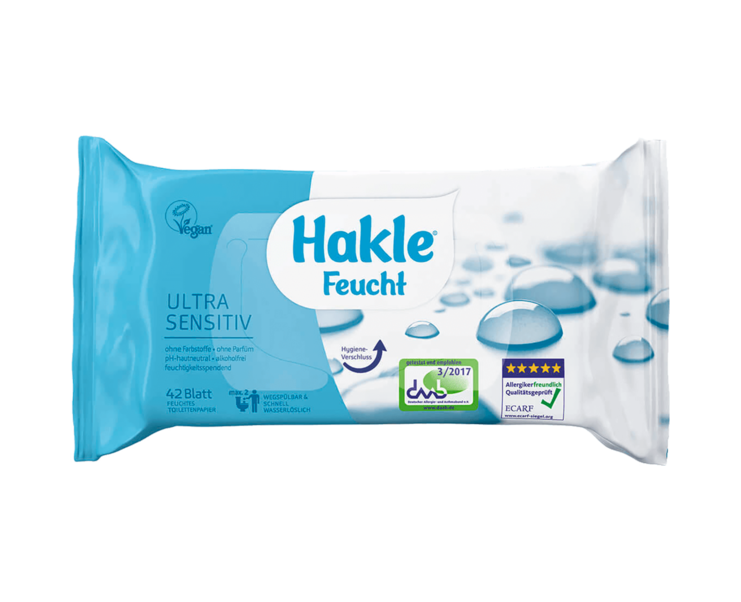 Feuchtes Toilettenpapier von Hakle | KAUT-BULLINGER