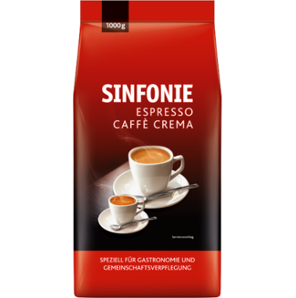 SINFONIE Espresso Caffè Crema, ganze Bohne