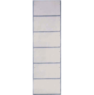 Blanko-Schild 73 mm, endlos