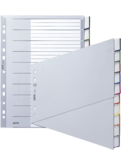 Blanko-Schrägregister aus Kunststoff