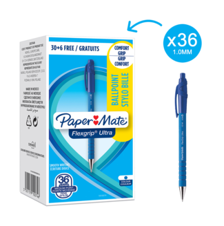 Kugelschreiber FlexGrip® Ultra RT, Vorteilspackung 30+6