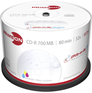 CD-R, photo-on-disc ultragloss, bedruckbar