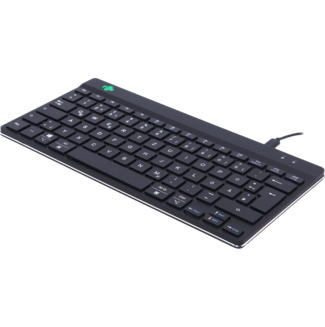 Ergonomische Tastatur R-Go Compact Break, kabelgebunden