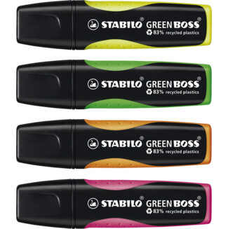 Textmarker STABILO® GREEN BOSS®