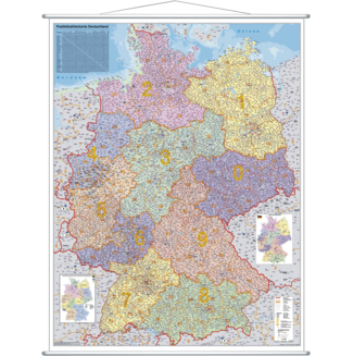 PLZ-Karte Deutschland
