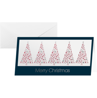 Weihnachts-Karte mit Umschlag, 10er Set