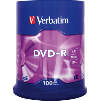 DVD+R 4,7 GB matt silber