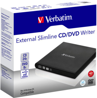 Externer DVD/Blu-ray Brenner Slimline