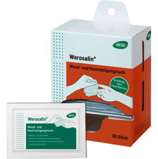 Wund- und Hautreinigungstuch Werosalin® 